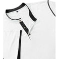 thumbnail image 7 of XUNKUSGA Henley Shirts for Men Casual Lightweight Short Sleeve Going Out Tops Classic Crewneck Buttons Pullover Top Cotton Slim Fit Mens T-Shirts,3XL,White, 7 of 7