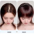 thumbnail image 4 of Diadema de pelo falso para mujer y niña, peluca con flecos, flequillo, diadema, Clips de extensión de cabello, accesorios para el cabello, Clips para, 4 of 5