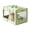 Green, variant on Hard-Sided Cat Carrier Box, Pet Travel Crate,Portable Foldable for Small Medium Kitten Puppy Outings Camping Walking Road Trip Hiking Cycling