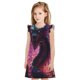 thumbnail image 1 of Fotbe Neon Futuristic Dragon Vestido de Dormir para Niñas de 3 a 10 Años, Mangas Cortas, Estilo Princesa, Pijama Camisón con Mangas Voladas-X-Large, 1 of 6