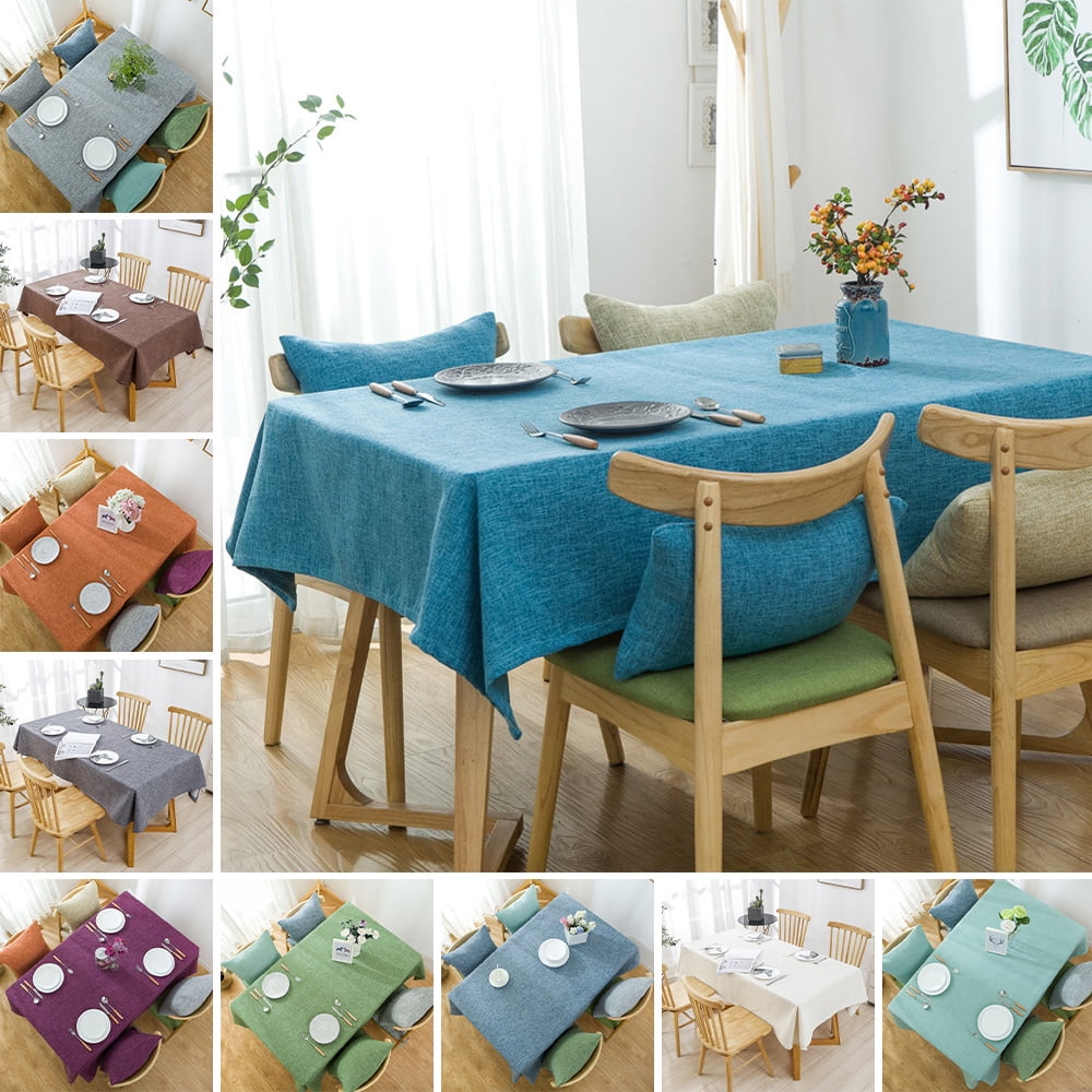 12 restaurant wedding linen table cloths poly 52 x 114 