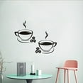 thumbnail image 5 of Miayilima Wall stickers House Kitchen Stickers Mural Decal Wall Removable Cup Coffee Decor Home Vinyl Home Decor Black, 5 of 6