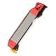 thumbnail image 2 of Afilador de cuchillos de piedra para el hogar, afilador rápido multifuncional fácil de usar, afilador de mano para pesca de Chef rojo, 2 of 9