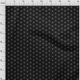thumbnail image 4 of oneOone Tissu Polyester Spandex Noir Rétro Minimal Fer Matériel de Robe Tissu Imprimé Tissu au Mètre 56 Pouces de Large, 4 of 5
