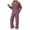 Wine, variant on larppty Womens 2 Piece Lounge Sets Matching Airport Travel Outfits 2025 Winter Clothing Fall Pajamas Sweat Suits Pockets（Purple，XL）