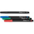 thumbnail image 3 of SHIYOU-Stylos, Pointe Feutre, Pointe Fine (0,4 mm), Couleurs Assorties, Lot de 4, 3 of 4