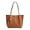 Light Brown, variant on SPEKSEE Women PU Leather Large Capacity Tote Bags Top Handle Shoulder Bag Versatile Commuting Handbag for Work Shopping Travel Daily