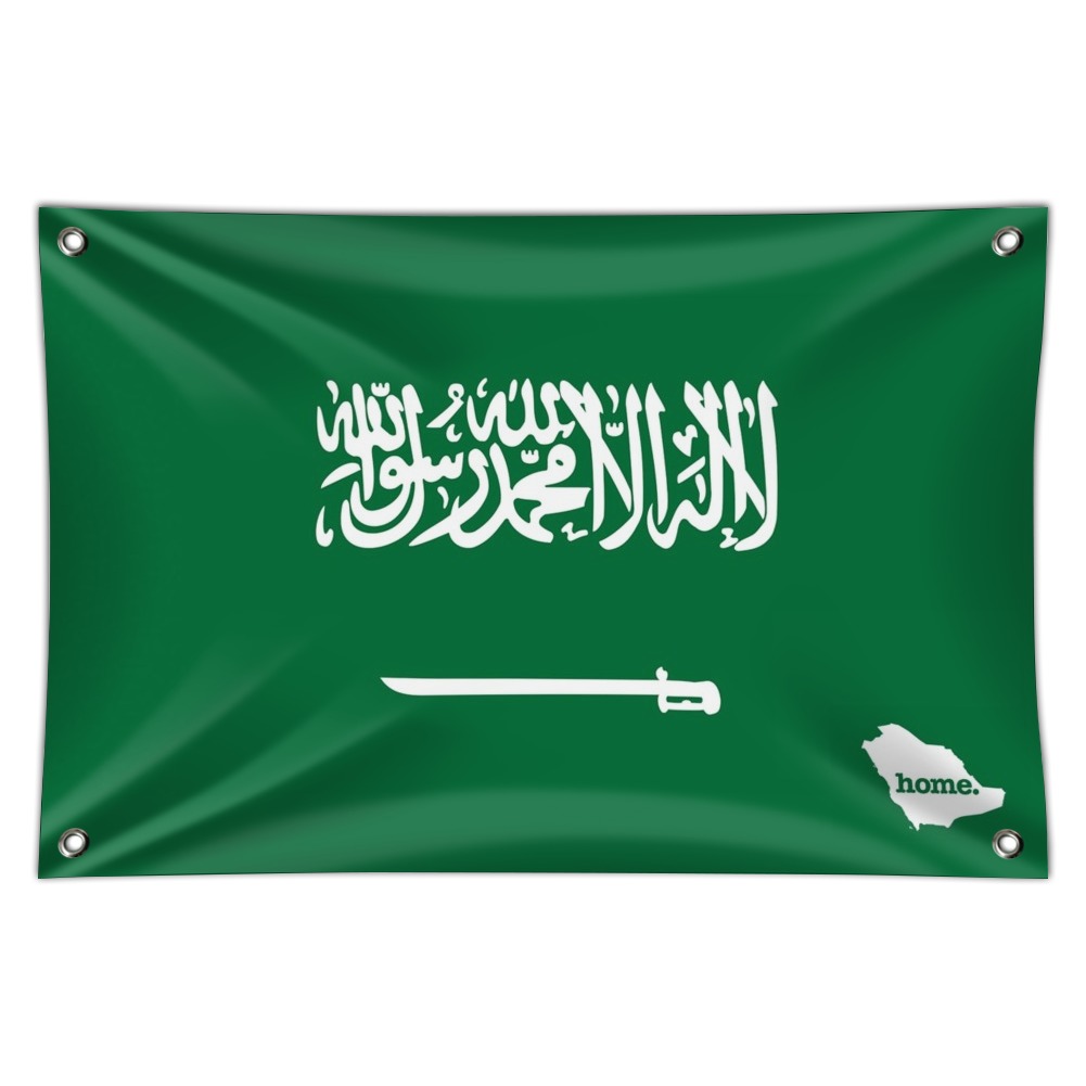 Saudi Arabia Home Country Flag Home Business Office Sign