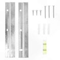 thumbnail image 2 of Wall Mounting Kit for Picture Frames - Secure Sawtooth Hangers & Interlocking Cleat System for Art Display, 2 of 3