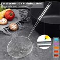 thumbnail image 3 of Stainless Steel Ladle Wire Spoon With Long Handle/spiral Mesh For Kitchen Cooking And Frying Food, 3 of 5