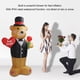 thumbnail image 4 of Oso De Peluche Inflable De 185 Cm Con Luz LED Enchufable, Decoración Explosiva Para El Día De San Valentín, 4 of 7
