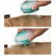 thumbnail image 5 of Cepillo azul para mascotas, cepillo masajeador para ducha y aseo para perros y gatos., 5 of 5