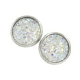 thumbnail image 1 of Pendientes Gotas Minnieouse de acero inoxidable Galvanoplastia fina color Blanco AP009493-09B, 1 of 6
