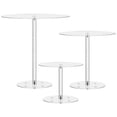 thumbnail image 2 of 3 PCS Acrylic Cake Stands, Clear Round Cake Display Stands, Tall Cupcake Stand, Dessert Table Display Holder, Pastry Candy Display Riser for Birthdays, Weddings, Festive Parties, 2 of 7