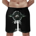 thumbnail image 5 of Tool Band Men's Swim Trunks Board Shorts Drawstring Elastic Waist Quick Dry Swimsuits Beach Shorts with Pockets S, 5 of 8