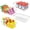 4 Pack, variant on Unbranded Snack Organizer for Pantry Shelf, 2 Pack Clear Plastic Pantry Storage Bins with 3 Dividers for Snacks, Spices, Chips Food Organizer, Stackable Pantry Organizers for Kitchen, Fridge, Cabinet
