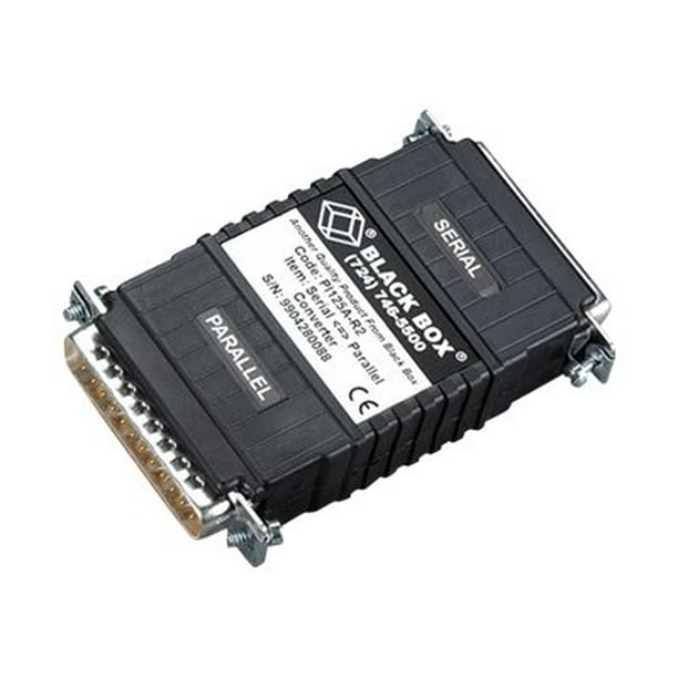 Black Box Async RS-232 to Parallel Converter - DB25 to DB25, Interface ...