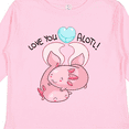 thumbnail image 4 of Inktastic Love You Alotl Cute Axolotl Valentines Boys or Girls Long Sleeve Toddler T-Shirt, 4 of 5