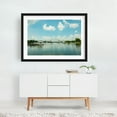 thumbnail image 2 of Chesapeake City 02 - Chesapeake City Maryland Photography Harbor Bridge Boat Water Scenic Landscape Summer Black Framed Wall Art Print 5 x 7 inches, 2 of 4