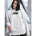 thumbnail image 2 of Omg Daisy Yellow Sweatshirt Women -Image by Shutterstock, Female 3X-Large, 2 of 4