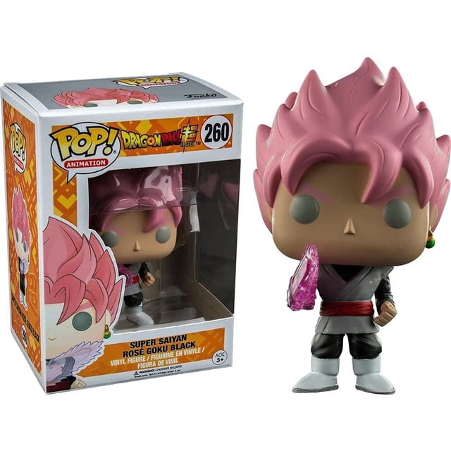 Funko Dragon Ball POP Animación Super Saiyan Rose Goku Negro Exclusivo