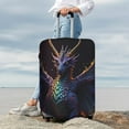 thumbnail image 7 of Hirioo Rainbow Wings Majestic Dragon for Elasticity Suitcase Cover (No luggage Included) Durable Luggage Protector Fits 18-32 Inch Luggage-Medium, 7 of 7