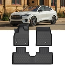 Nilight TPE Floor Mats for Ford Mustang Mach-E 2021 2022 2023 2024,All Weather Custom Fit Heavy Duty Floor Liners