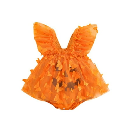 

Luethbiezx Trendy Halloween Outfit for Baby Girls - Rompers Dress