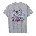 Gunia Girls Holiday Shirt Happy New Year 2025 Shirts For Teen Kids ...