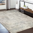 thumbnail image 4 of Pasargad Home Beverly 6' x 9' Hand-Loomed Bamboo Silk Grey/Multi Rug - All Ages, Indoors, 4 of 5