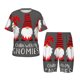 thumbnail image 1 of Fotbe Chillin with My Gonme Pijama Estampada de 2 Piezas para Niños – Ropa de Dormir de Manga Corta Cómoda para Niños y Niñas, Camiseta y Shorts de Algodón-3X-Large, 1 of 6