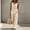 Beige, variant on IUYRTFE Women's V-Neck Sleeveless Button Front Top and Wide Leg Pants Set Casual Summer Two Piece Outfit with Pockets