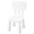 thumbnail image 1 of IKEA MAMMUT Chaise pour Enfants, Intérieur/extérieur/blanc, 1 of 3
