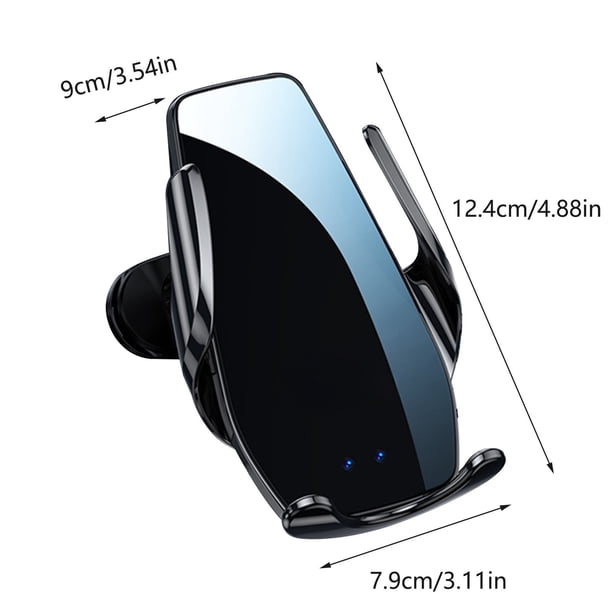 Pisexur Accesorios para coches, Electrónica para cochesNuevo soporte para teléfono móvil de coche, soporte de carga inalámbrica para coche, soporte general para navegación de coche, soporte para telé