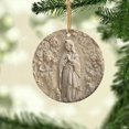 thumbnail image 4 of Nmdmisc Christmas Holy Relief Sculpture Style Ornament,Acrylic 2D Jesus Nativity Decorative Hanging Decoration,Christmas 2D Hanging Decoration for Christmas Party Scene Layout,3.15", 4 of 6