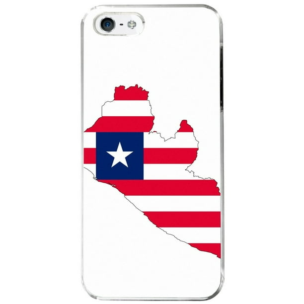 Image Of Country Flag Illustration Of Liberia Apple Iphone 5 5s Phone Case Walmart Com Walmart Com
