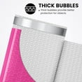 Fuxury Bubble Mailers 4x8" 100 Pack Pink Bubble Mailers Usable Size 4x7