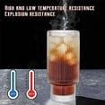 thumbnail image 5 of Ribbed Drinking Glasses 350ml/12oz 6pcs Set, 5 of 5