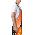 thumbnail image 3 of Lsque Halloween Waterproof Apron Chef Aprons for Men Heavy Duty Chemical Work Apron Extra Long Grilling Aprons with Adjustable Bib Apron, 3 of 9