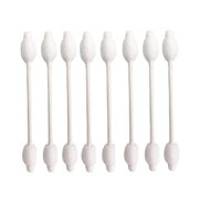 RAGUPEL 4 Packs Baby Q Tips Safety Swabs, Organic Fragrance And Chlorine-Free Kids Safety Swabs, 100% Biodegradable Gentle Baby Qtips, Hypoallergenic Children Cotton Buds (220 Total)