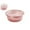 Pink, variant on WNFJR Round Plastic Wash Basin – Multipurpose Dishpan for Camping, Kitchen, Laundry & Foot Soak – Lightweight Sturdy Bucket for Home, Bathroom, Salon Use