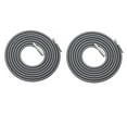 thumbnail image 2 of CIMAXIC 4pcs Deck Chair Rope Deck Chair Accessories Chaise Longue Rope Chaise Elastic Rope (Grey),55.12"X0.12"X0.12", 2 of 4