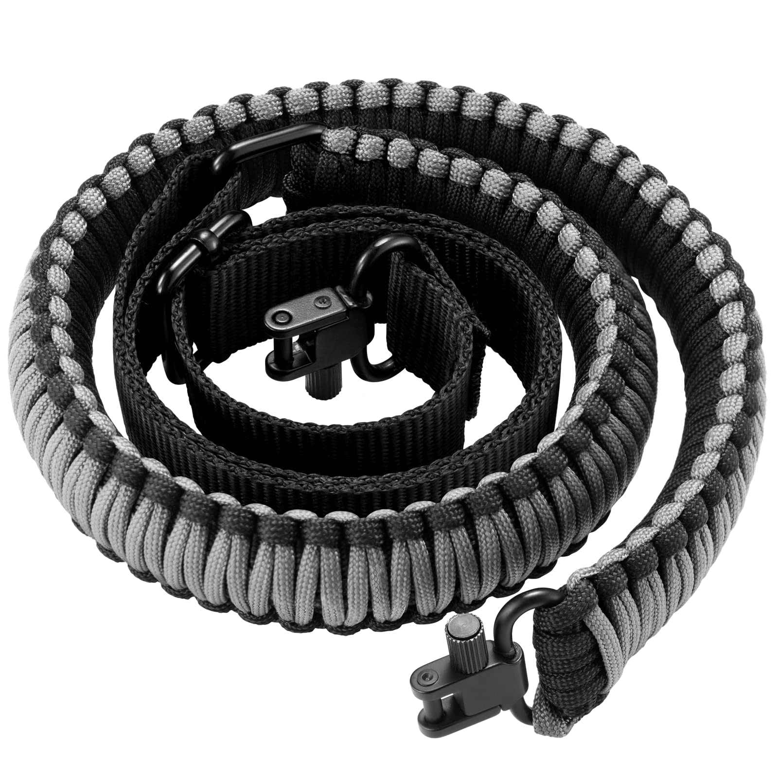 CVLIFE Rifle Sling 550 Paracord Sling 2 Point Sling with TriLock