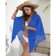 thumbnail image 5 of Pareos de Playa Bohemios para Mujer, Pareos de Transparente para Bikini, Faldas para Trajes de Baño. Azul Talla Única, 5 of 8