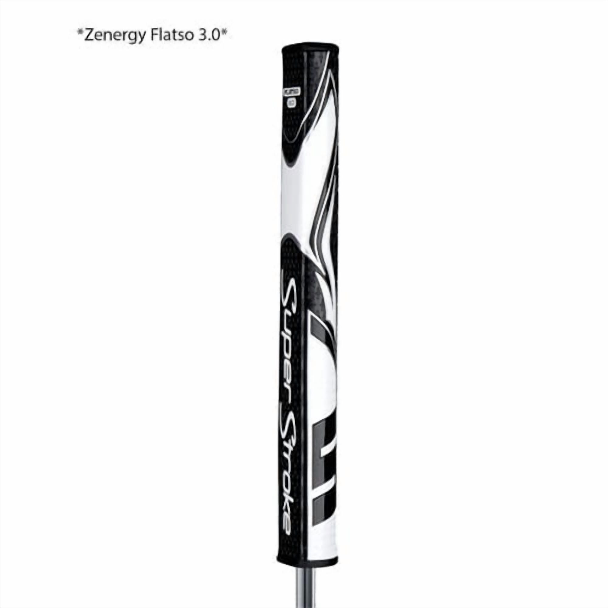 SuperStroke Golf Zenergy Flatso 2.0 Grips Black/White