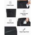 thumbnail image 4 of NORTHYARD Men's Cargo Shorts 9" Hiking Camping Golf Short Casual Travel Work Outdoor UPF 50+ Multipocket for Men Black XL, 4 of 8