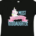 thumbnail image 4 of Inktastic Most Magical Goddaughter Cute Unicorn Girls Toddler T-Shirt, 4 of 5