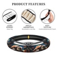 thumbnail image 4 of Fotbe Realistic Turtle Funda para Volante Universal de 15 pulgadas, Accesorios para Auto para Hombre y Mujer, Protector de Volante Cómodo para SUV y Sedán, 4 of 6