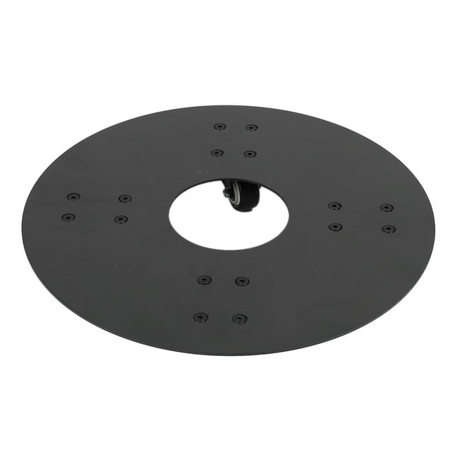Support à Plantes Roulant Capacité de Charge 500 Lb, Roulettes Silencieuses à Double Roulement en Acier au Carbone, Poupée Ronde, pour Salon Balcon Patio, Résistant à l'Eau Résistant aux Intempéries