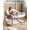 White, variant on Garvee Oversized Papasan Rocking Chair with Cushion, Outdoor Wicker Rattan Egg Rocker - Comfort Lounge Chair for Patio Balcony Backyard Porch Bedroom, Grey